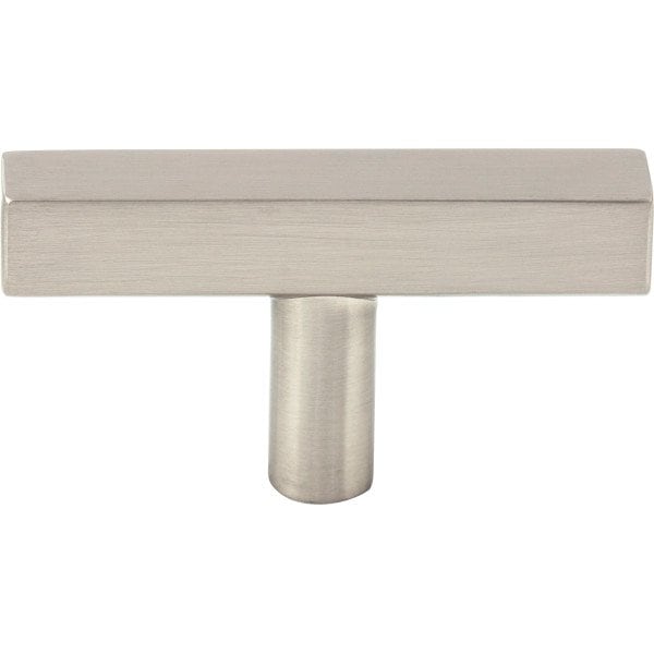 2-1/4 Satin Nickel Dominique Cabinet T Knob